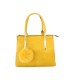 T10919 - Bolso con borla de color cuadrado con asa de mano y bandolera larga a juego