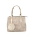 T10919 - Bolso con borla de color cuadrado con asa de mano y bandolera larga a juego