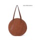 T11086 - Giovanna - Bolso de hombro redondo dibujo bordado