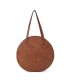 T11086 - Giovanna - Bolso de hombro redondo dibujo bordado