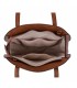 T11086 - Giovanna - Bolso de hombro redondo dibujo bordado