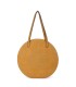 T11086 - Giovanna - Bolso de hombro redondo dibujo bordado