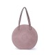 T11086 - Giovanna - Bolso de hombro redondo dibujo bordado