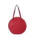 T11086 - Giovanna - Bolso de hombro redondo dibujo bordado
