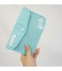 Estuche de tela para guardar mascarillas e otros usos