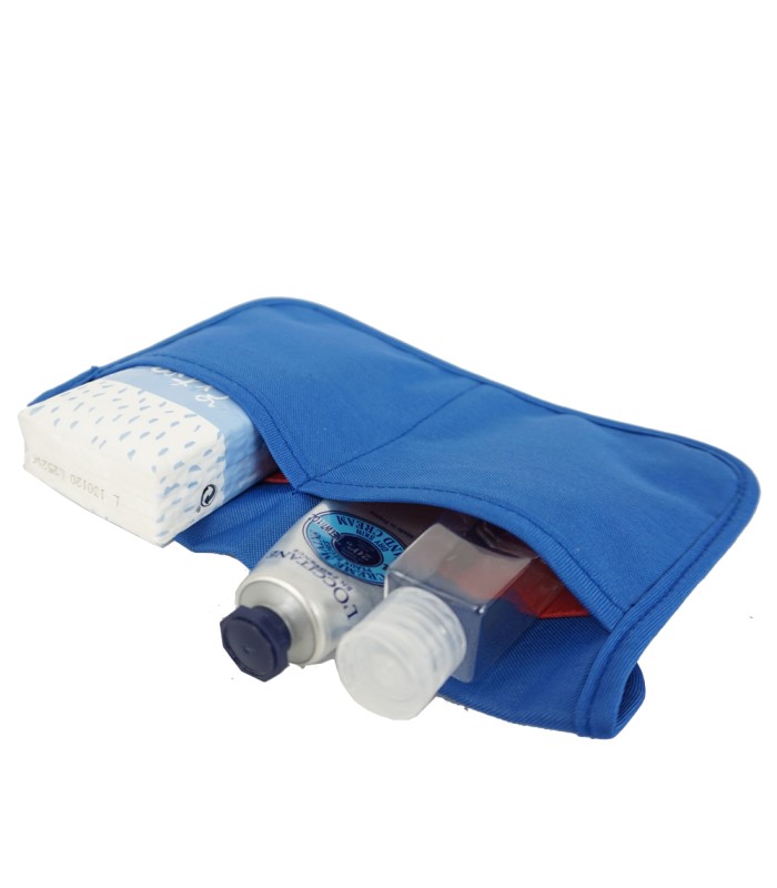 Estuche de tela para guardar mascarillas e otros usos