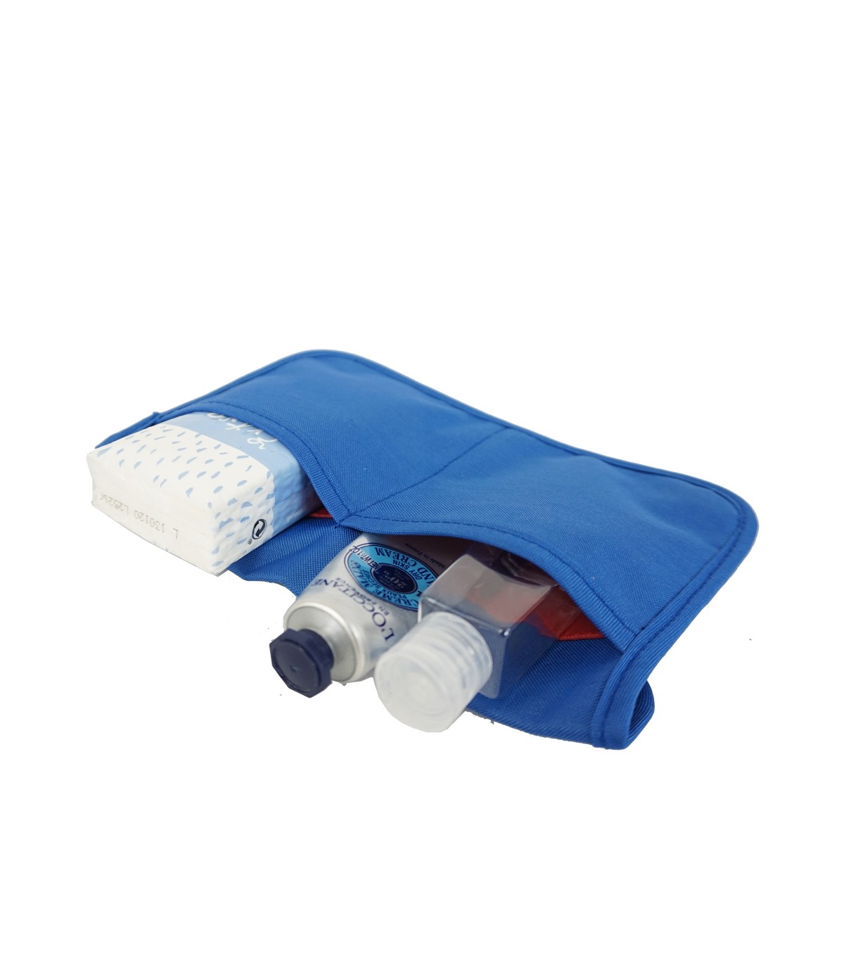 Estuche de tela para guardar mascarillas e otros usos