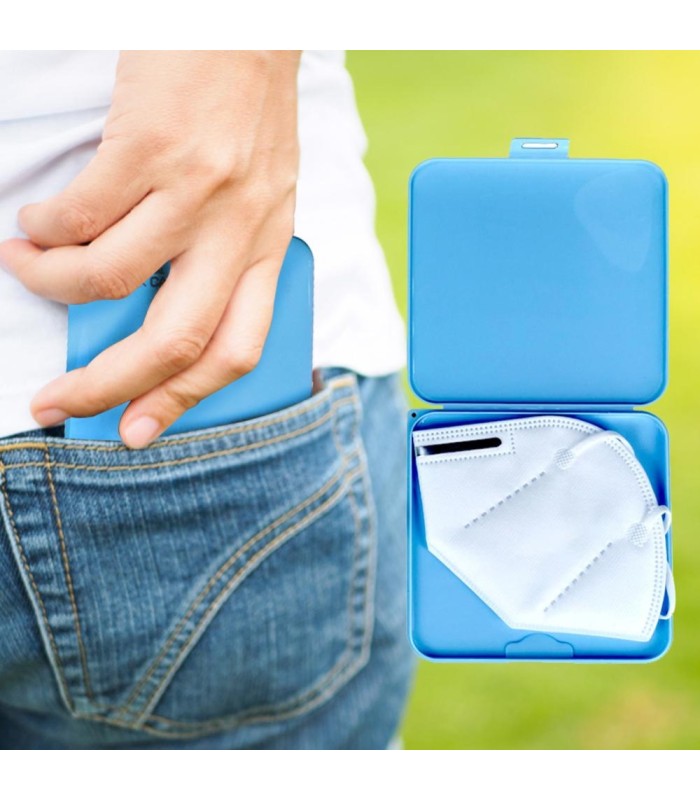 KN95/FFP2 ESTUCHE DE MASCARILLA ANTIBACTERIAL