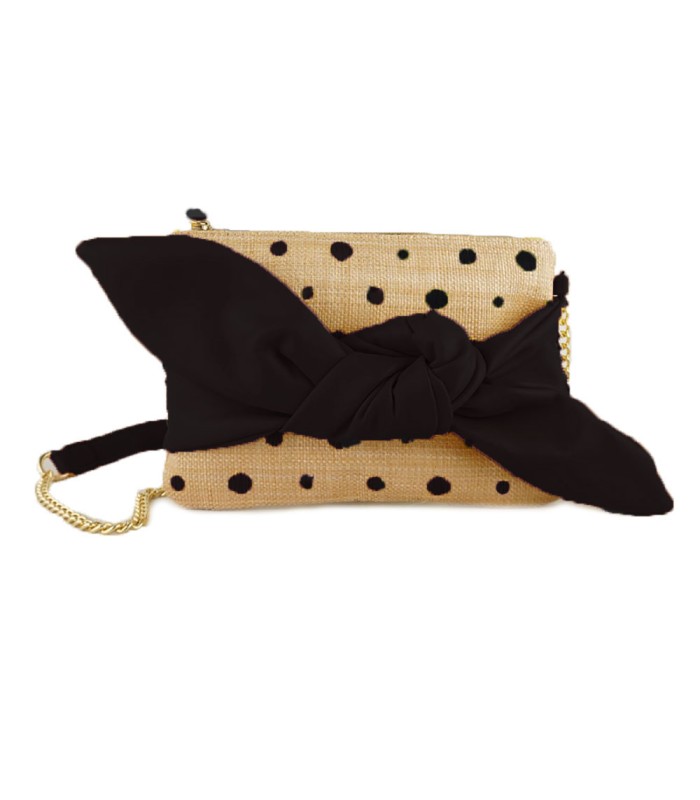 W202115 - Bandolera de Rafia lazo
