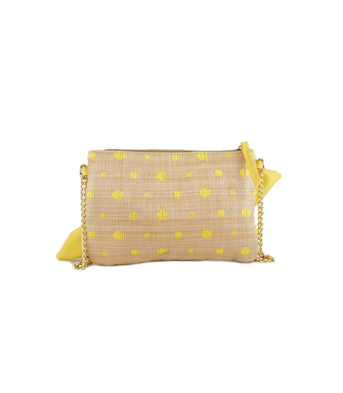 W202115 - Bandolera de Rafia lazo