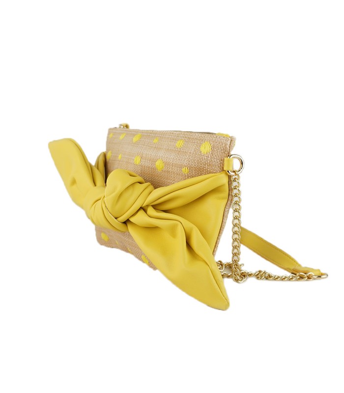 W202115 - Bandolera de Rafia lazo