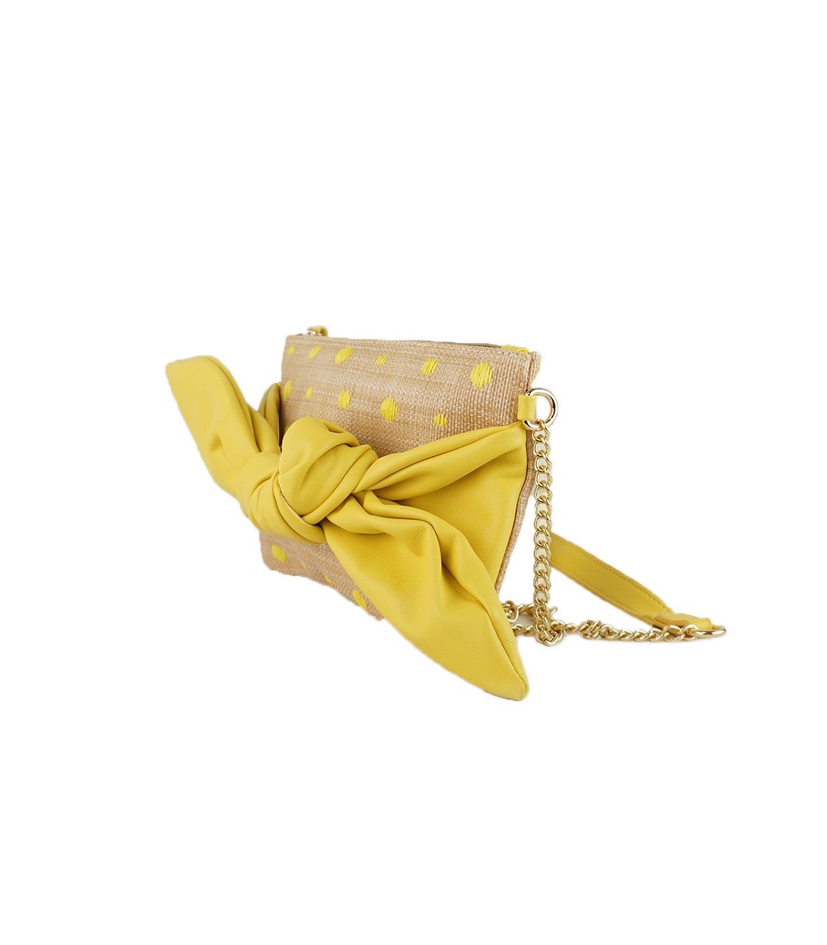 W202115 - Bandolera de Rafia lazo