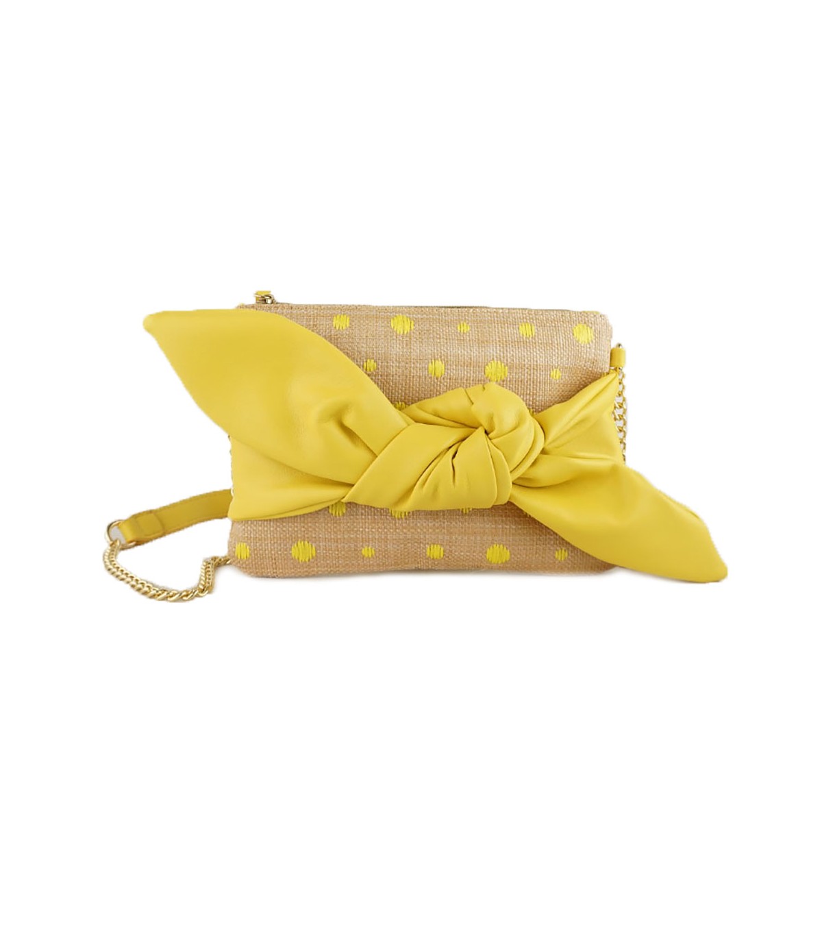 W202115 - Bandolera de Rafia lazo