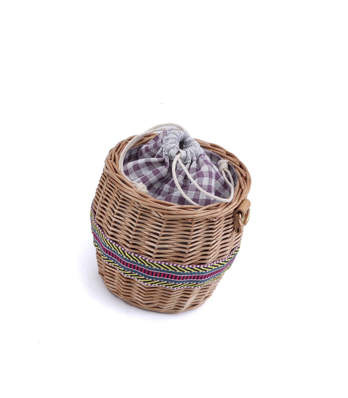 W202123 - Bandolera Cesta Rafia