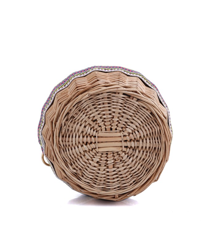 W202123 - Bandolera Cesta Rafia