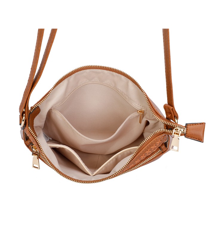 T10935 - Bolso de hombro con bandolera cruzada