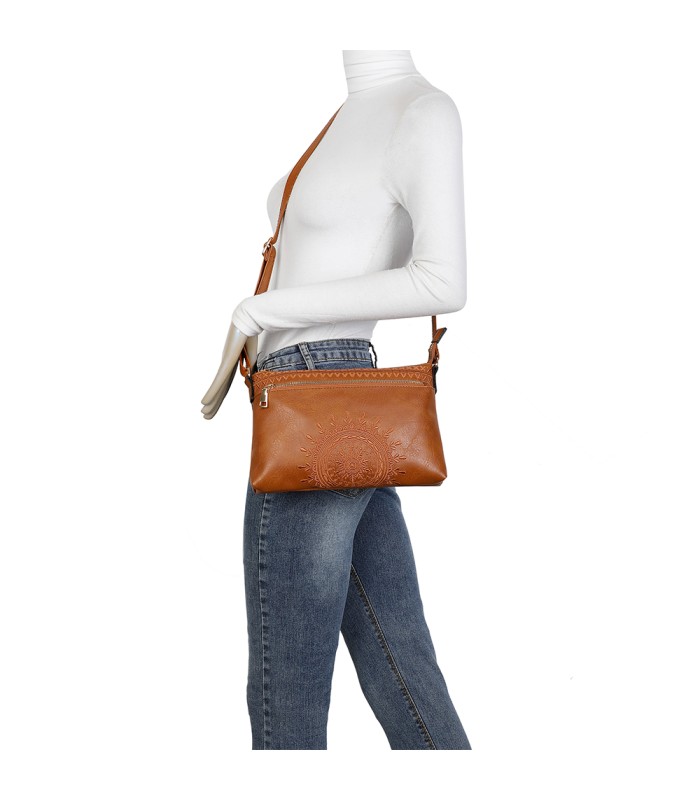 T10935 - Bolso de hombro con bandolera cruzada
