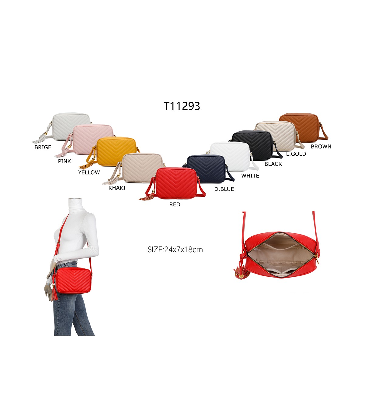 T11293 - Giovanna - Bolso de hombro