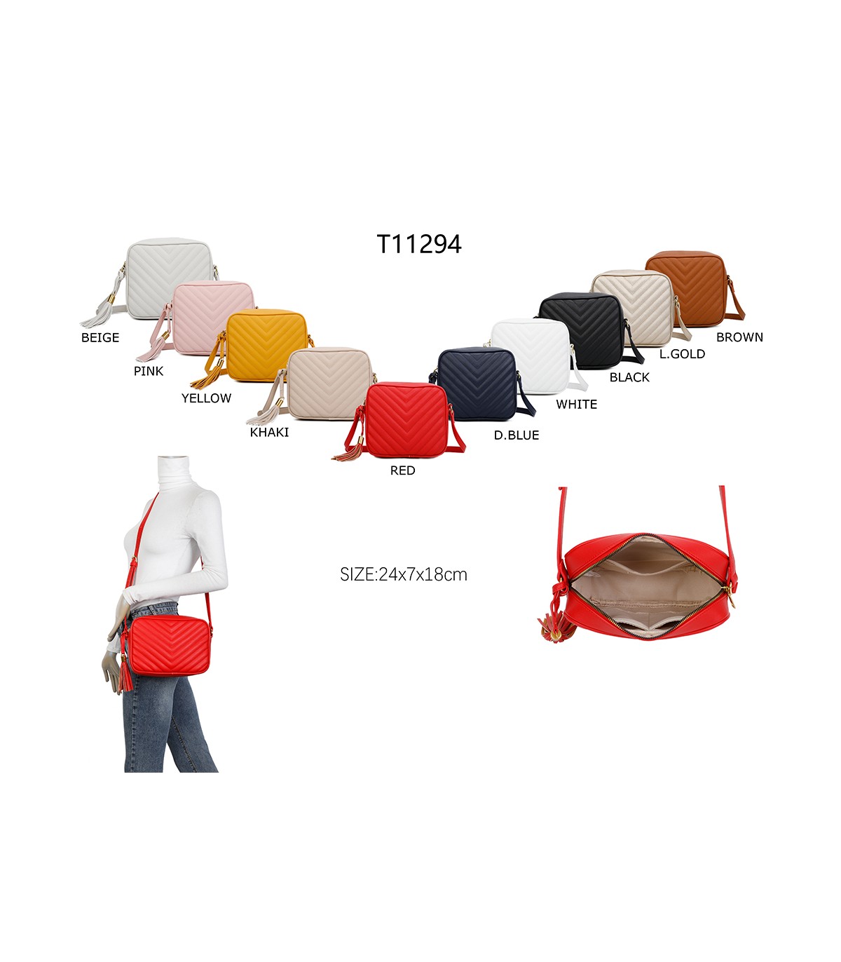 T11294 - Giovanna - Bolso de hombro