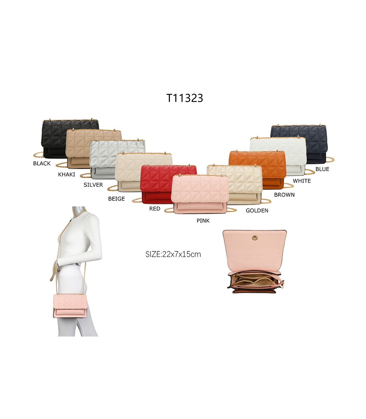 T11323 - Giovanna - Bolso de hombro