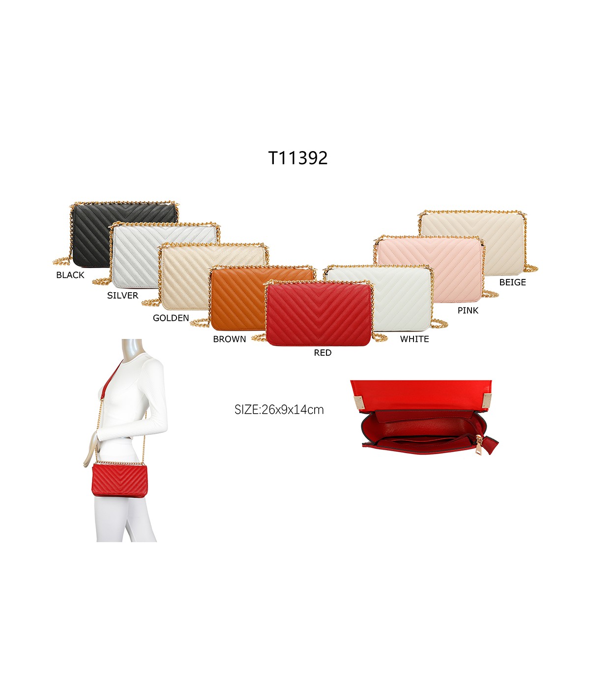 T11392 - Giovanna - Bolso de hombro