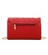 T11322 - Bolso de hombro estilo plano con cierre de botón
