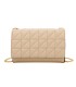 T11322 - Bolso de hombro estilo plano con cierre de botón