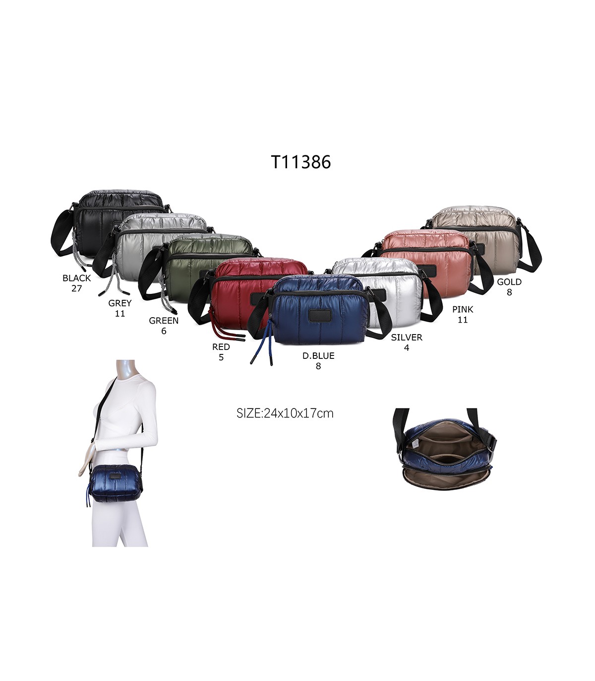 T11386 - Giovanna - Bolso de hombro