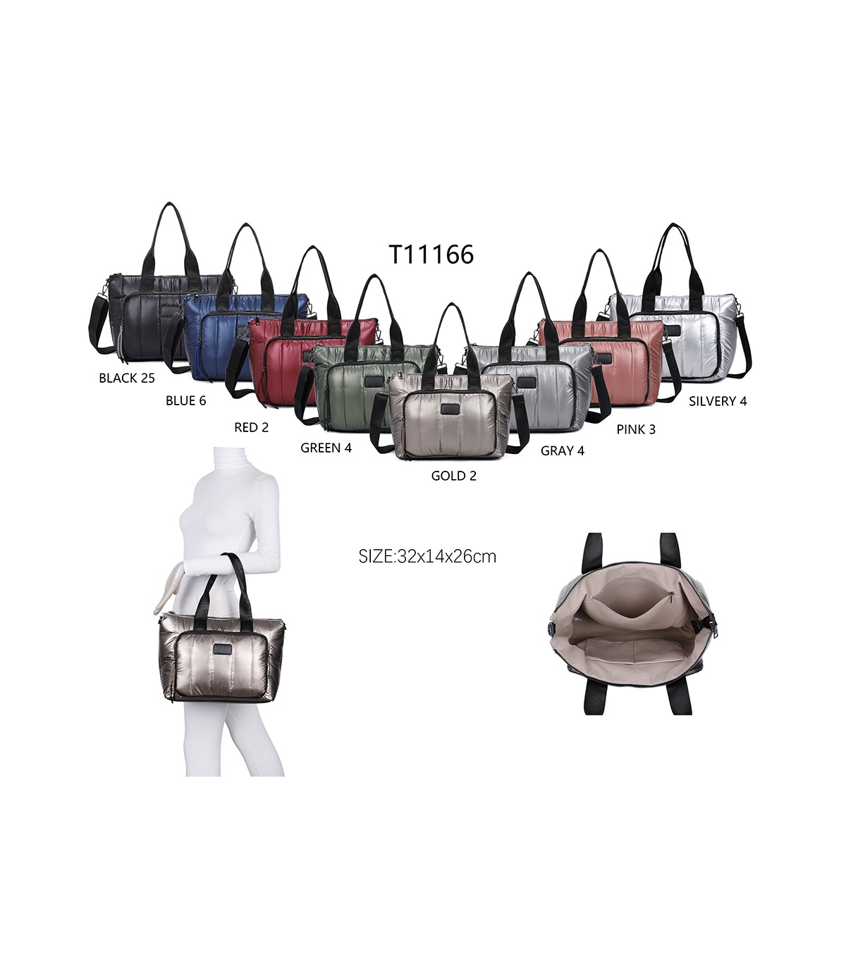 T11166 - Giovanna - Bolso de hombro