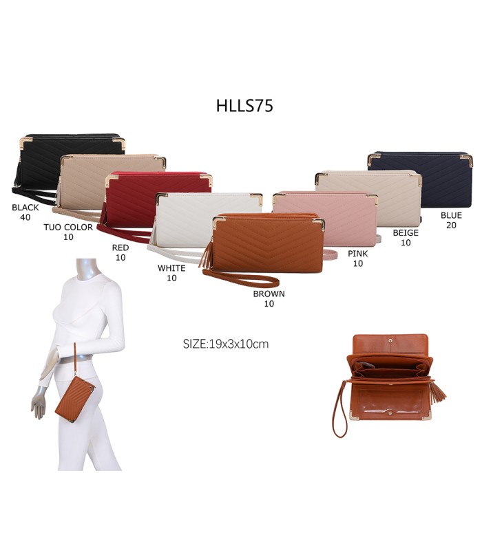 HLLS75 - Bolso bandolera y de mano