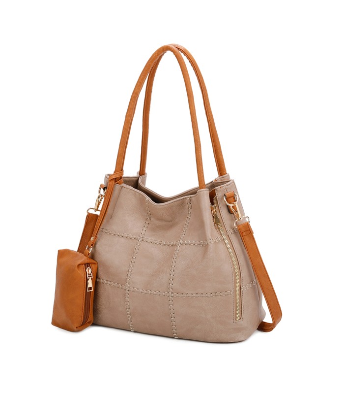 R7874 - Bolso bandolera con monedero a juego