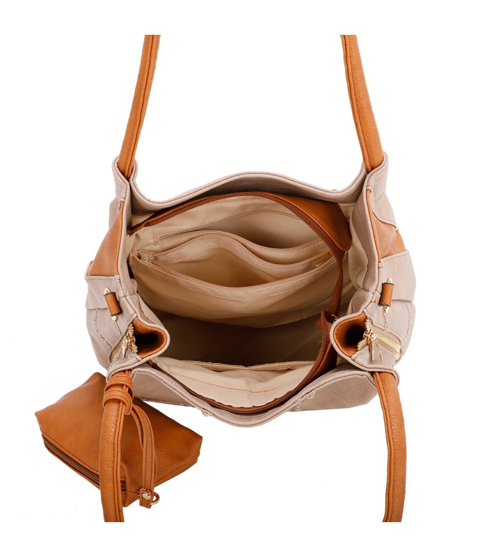 R7874 - Bolso bandolera con monedero a juego