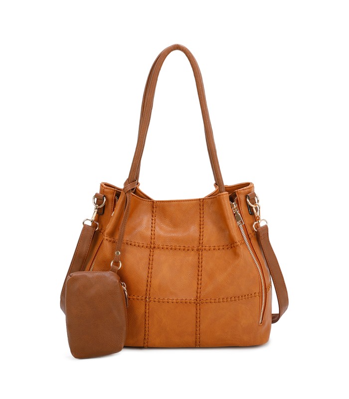 R7874 - Bolso bandolera con monedero a juego