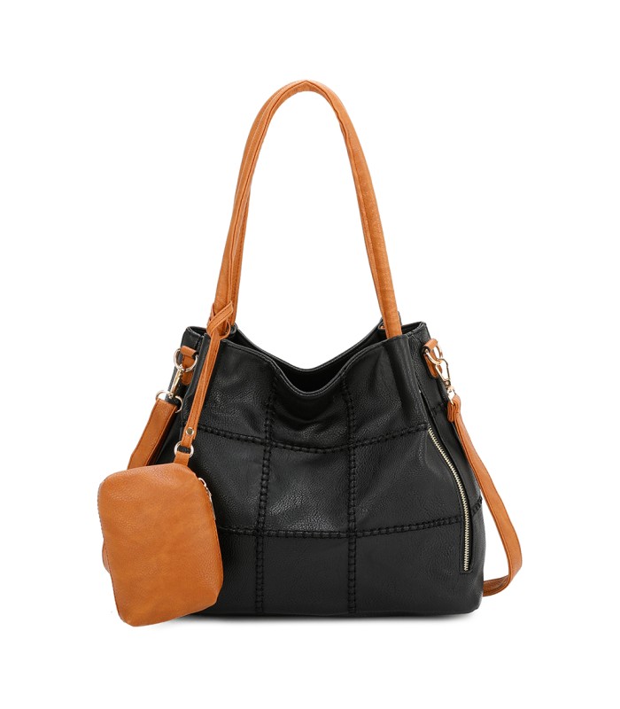 R7874 - Bolso bandolera con monedero a juego