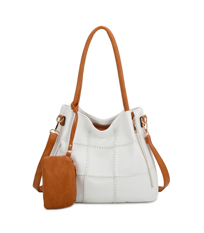 R7874 - Bolso bandolera con monedero a juego