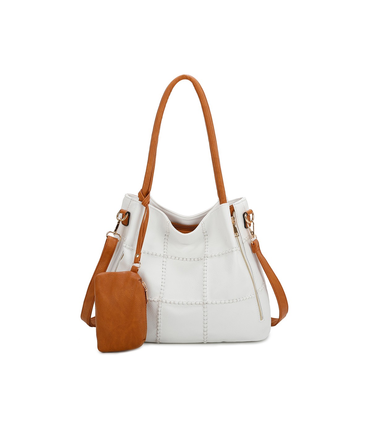 R7874 - Bolso bandolera con monedero a juego