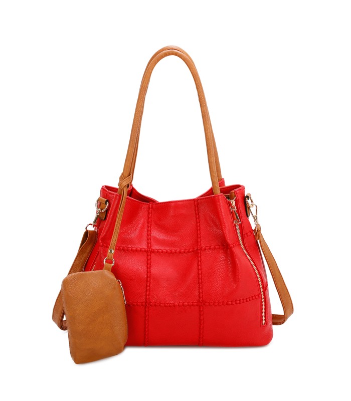 R7874 - Bolso bandolera con monedero a juego