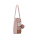 T11058 - Bolso bandolera con adorno de pompon