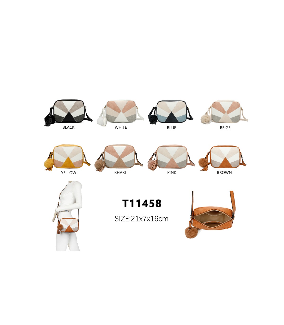 T11458  - Bolso bandolera