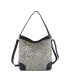 W202103 BOLSO DE HOMBRO DE RAFIA ZEBRA