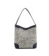W202103 BOLSO DE HOMBRO DE RAFIA ZEBRA