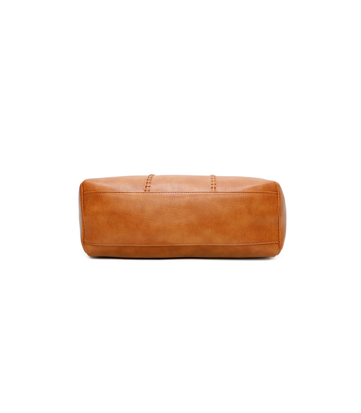 T11460 - Bolso bandolera con pompón y mosquetones en el asa y bandolera