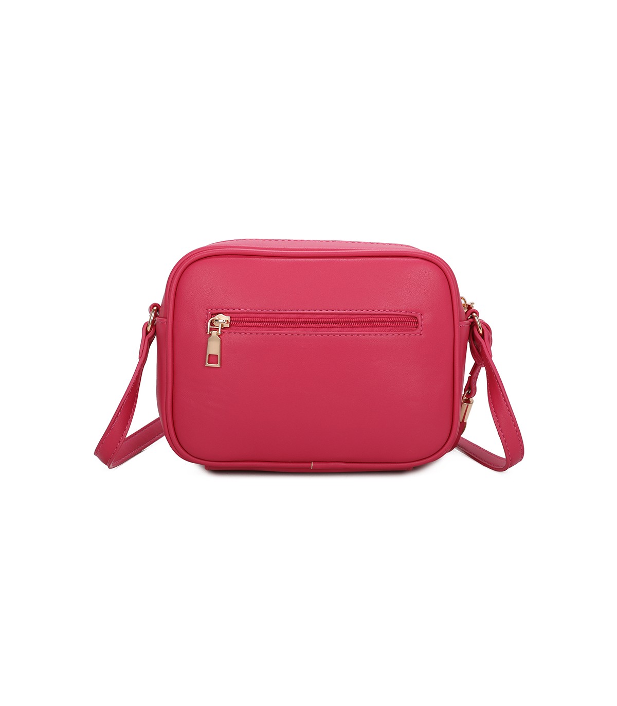 T11400 - Bolso bandolera con patrón de urdimbre de diversos colores