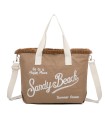 T11413 - Bolso bandolera y de mano para la playa muchos colores con letras bordadas
