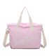 T11413 - Bolso bandolera y de mano para la playa muchos colores con letras bordadas