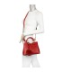 T11128 - Bolso bandolera con asa redonda y pompón