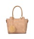 T10488 - Bolso de hombro con  bandolera con pompon a juego