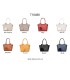 T10488 - Bolso de hombro con  bandolera con pompon a juego