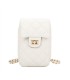 T11327 - Bolso para móvil con cierre de pestillo y bandolera ornamentada