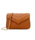 T11473 - Bolso bandolera con cierre imantado y textura efecto en V